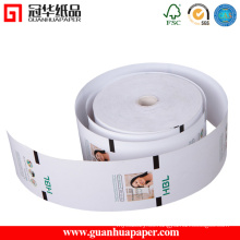 SGS de alta calidad personalizado recibo de cajero automático rollos de papel